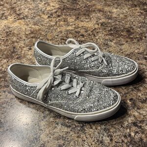 Balera Women's Silver Glitter Sneakers